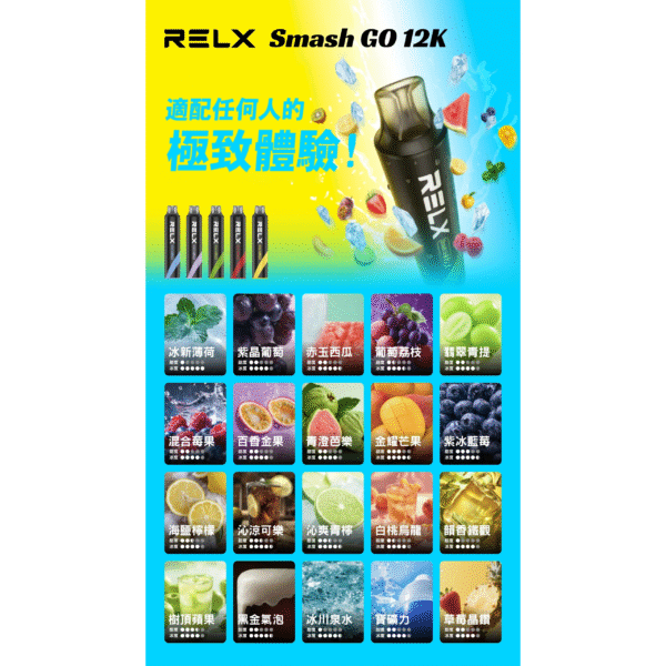 RELX悦刻抛弃式12000口【满10送1】